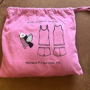 Marc by Marc Jacobs Pink Pajama Set - XS